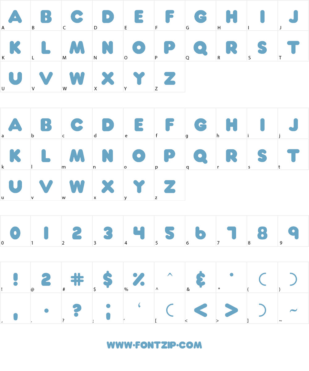 Penny Pinch Font Character